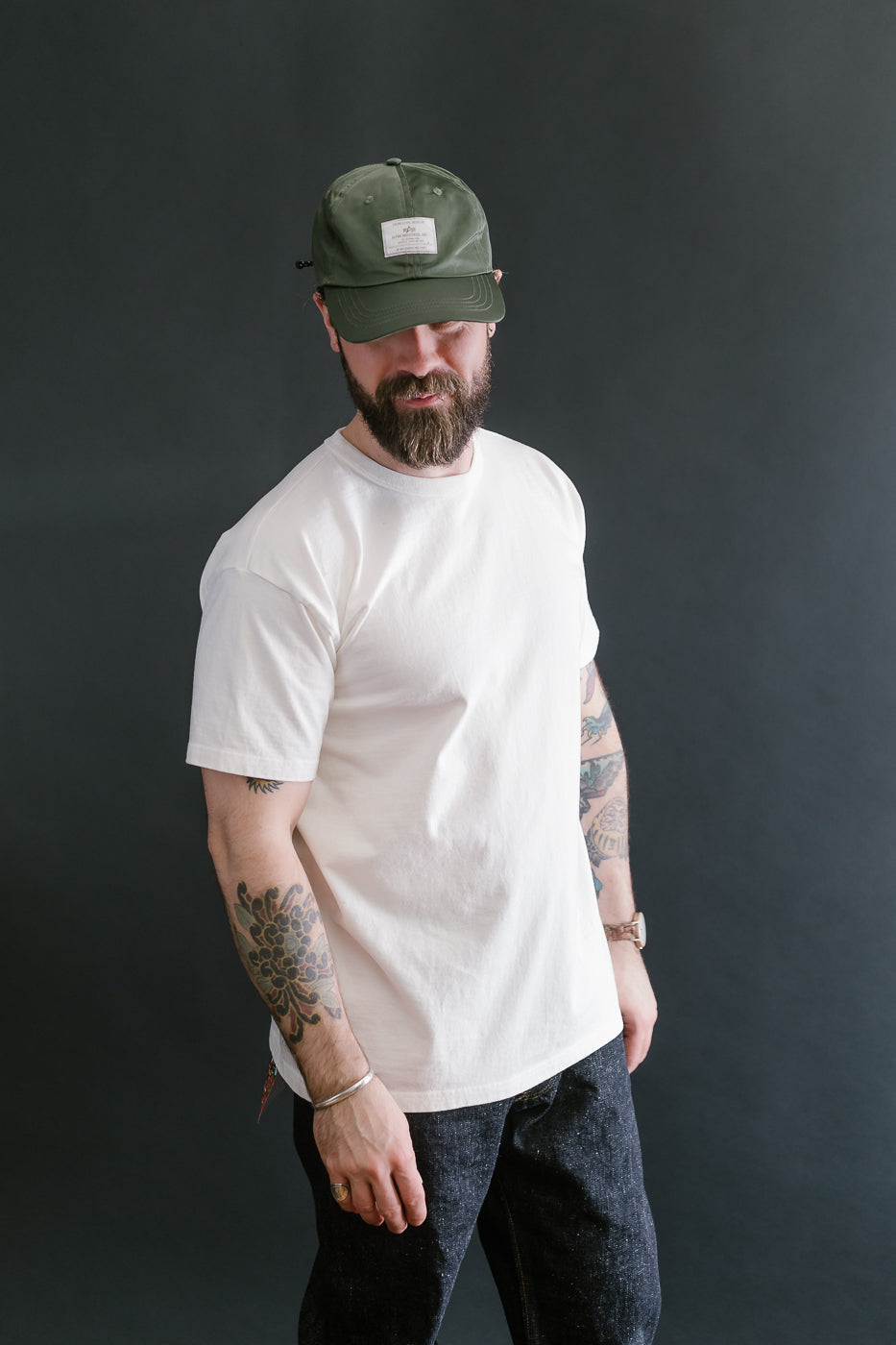 SJST-ML - Heavyweight Plain T-Shirt  - White