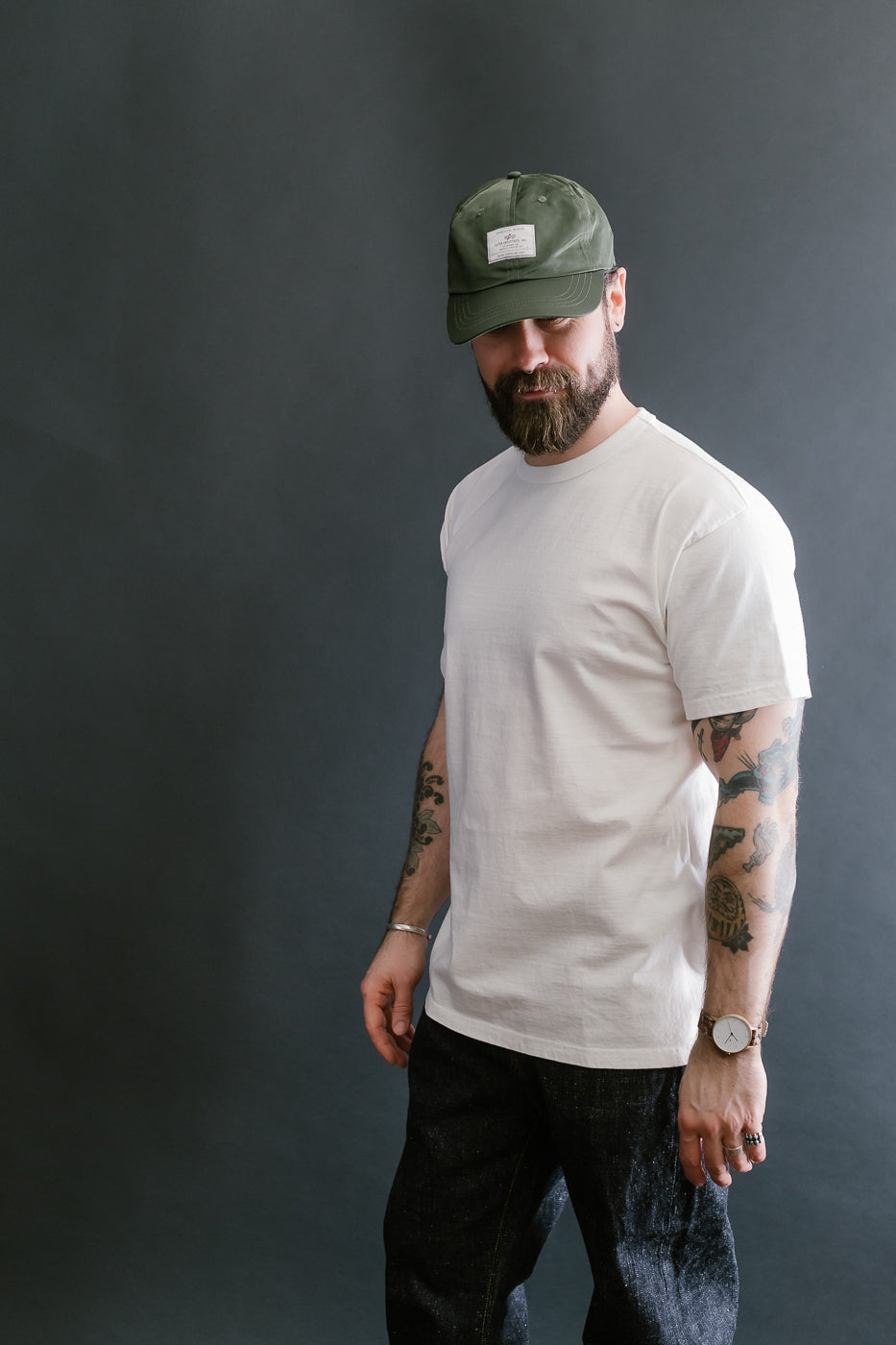 SJST-ML - Heavyweight Plain T-Shirt  - White