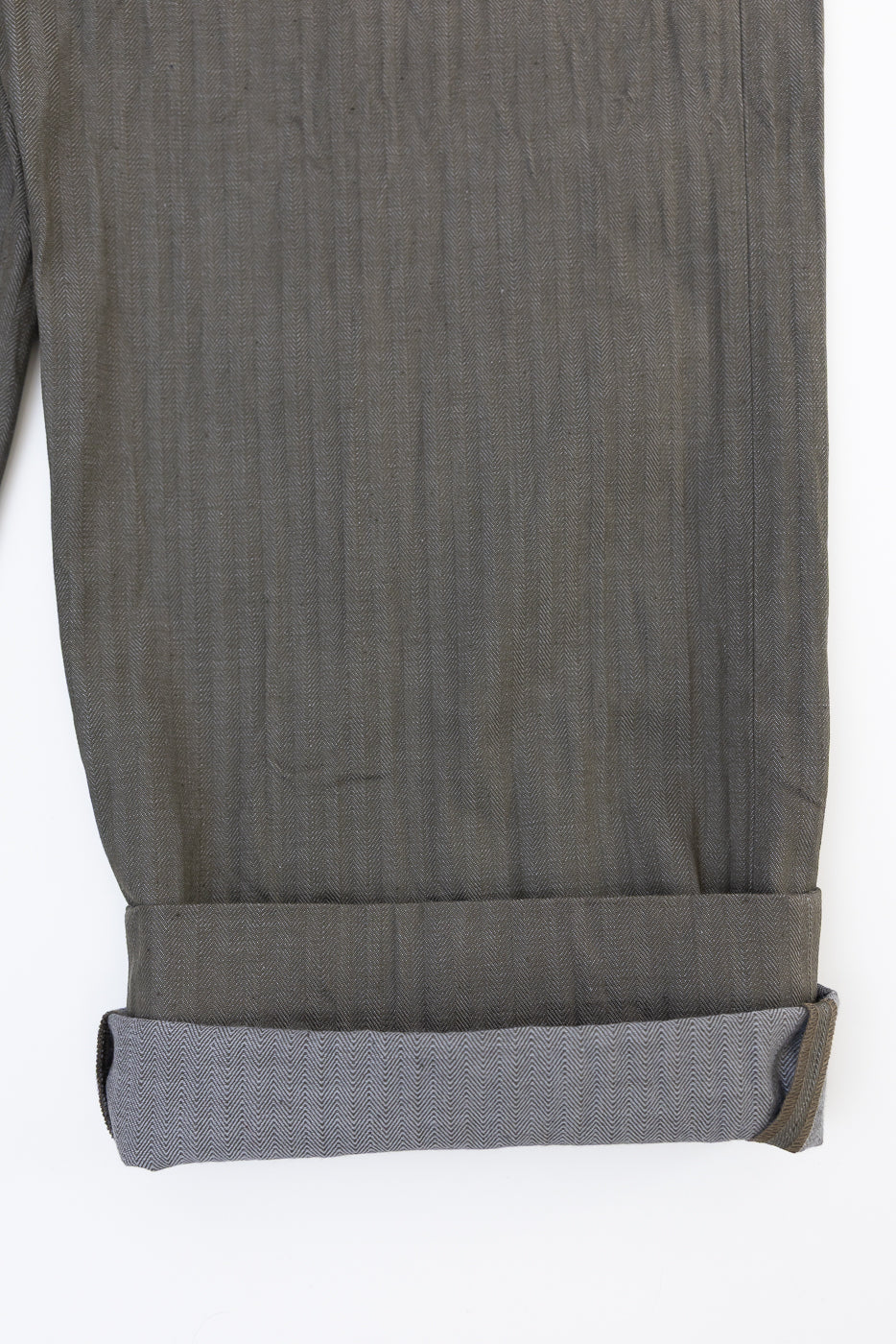 SWC600C-HBII - 13oz Neppy HBT Military - Wide Trousers | Dant