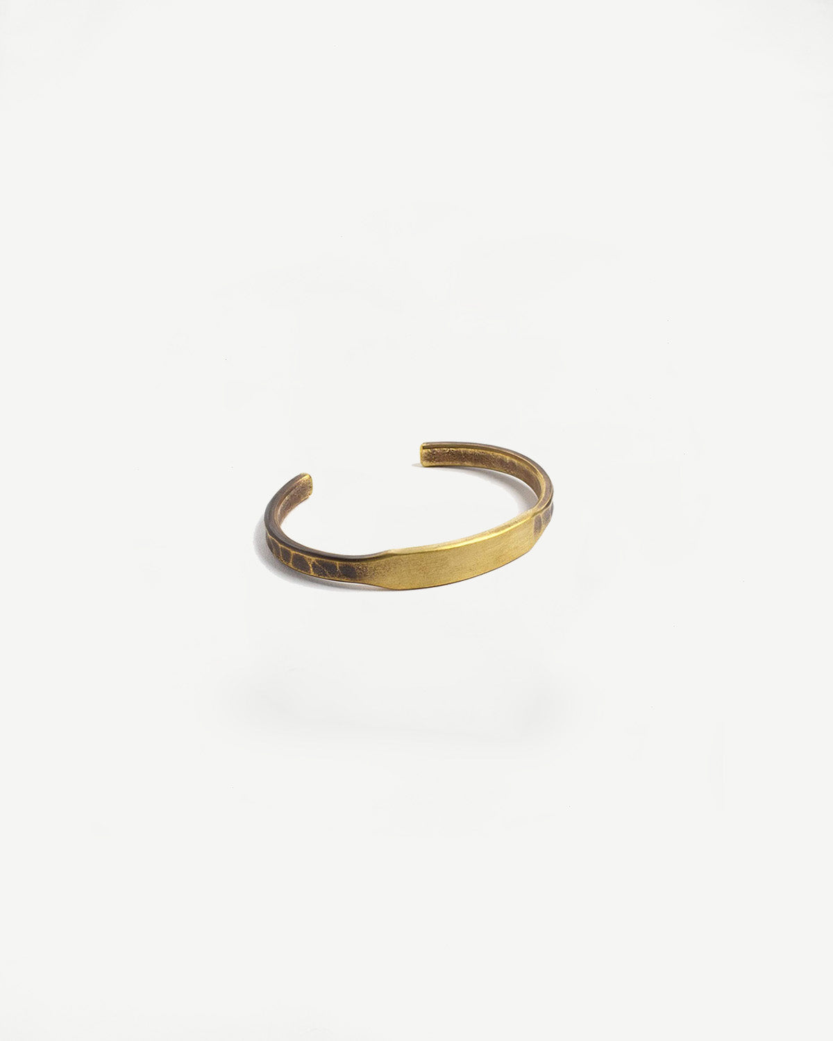 The ID Cuff - Work Patina - Brass | Dant