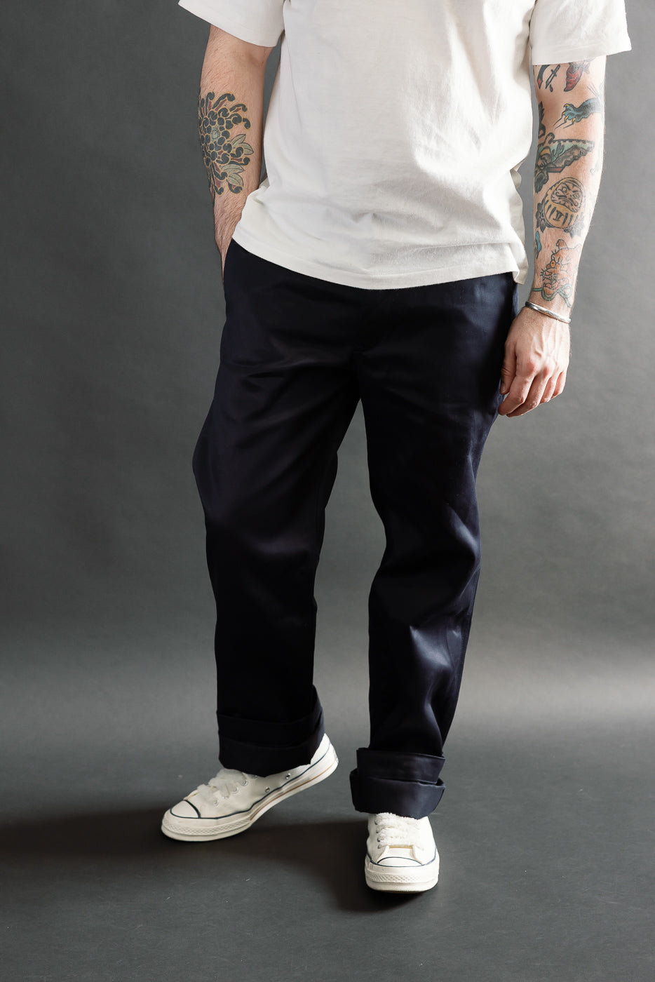 1874 - Chino Trousers - Navy