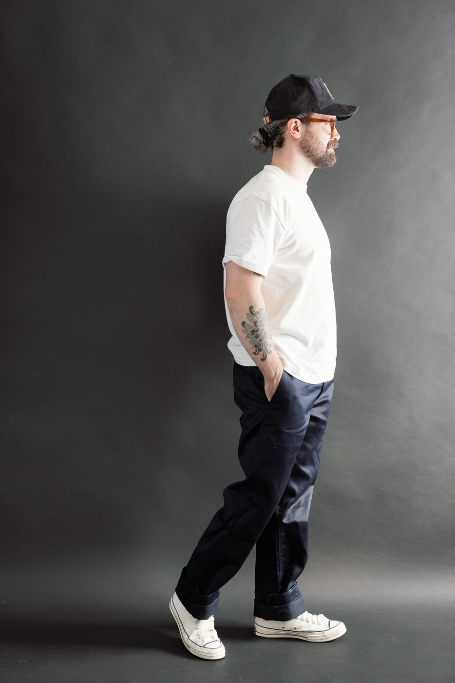 1874 - Chino Trousers - Navy
