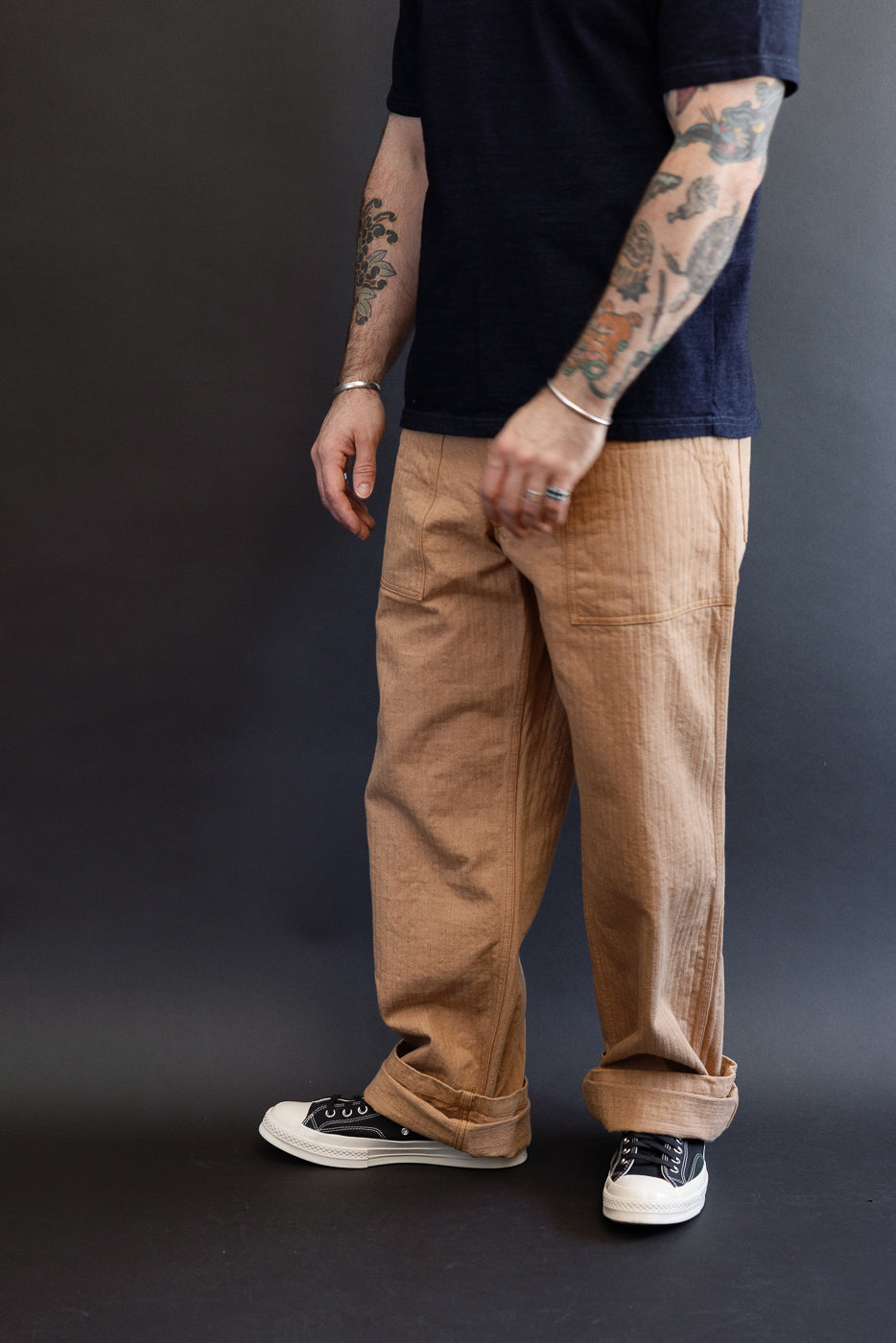 1917 - 12oz FOX Cotton Baker Pants - Brown | Dant