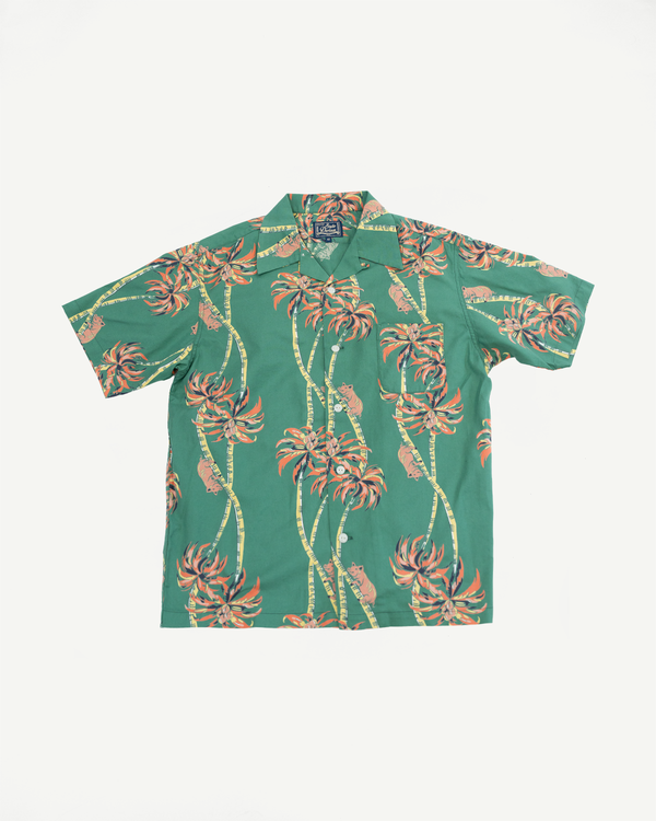 5742 - Aloha Shirt Palm Climber - Green | Dant