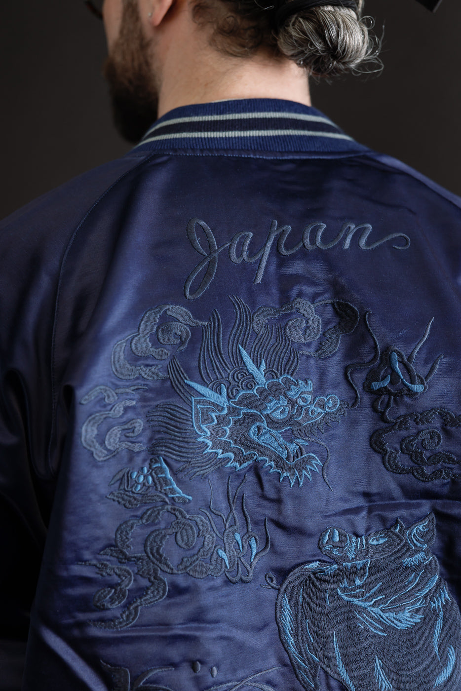 Close-up of male model 5'9