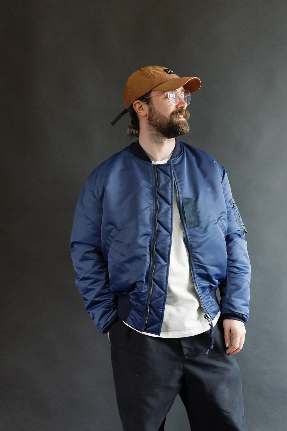 4623 - MA-1 Flight Jacket - Indigo | Dant