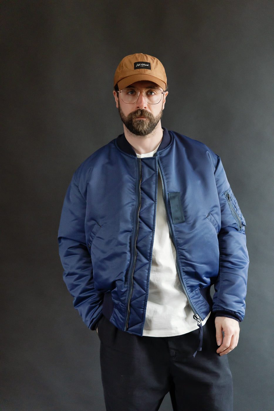 4623 - MA-1 Flight Jacket - Indigo | Dant