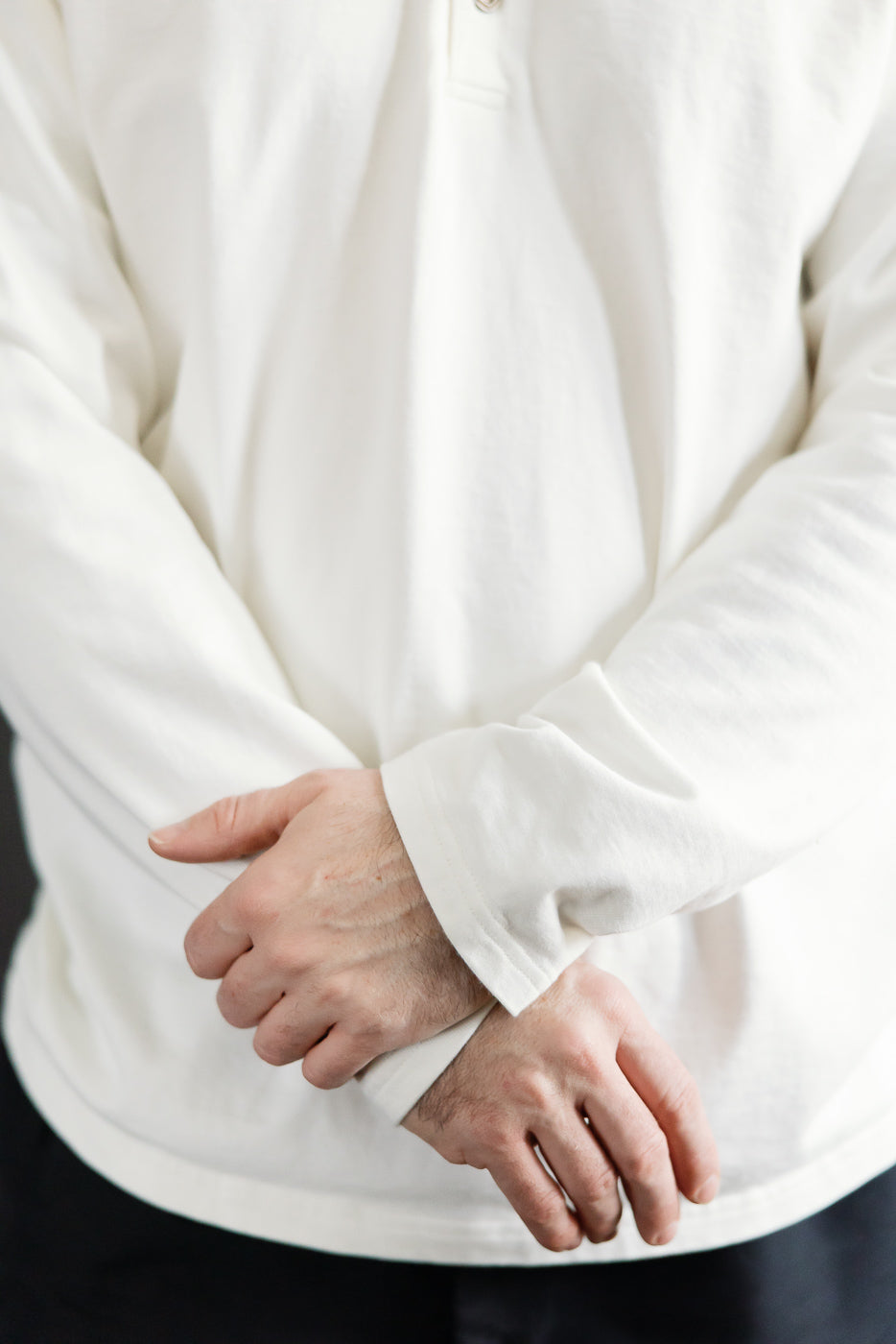 Close-up of male model, 5'9