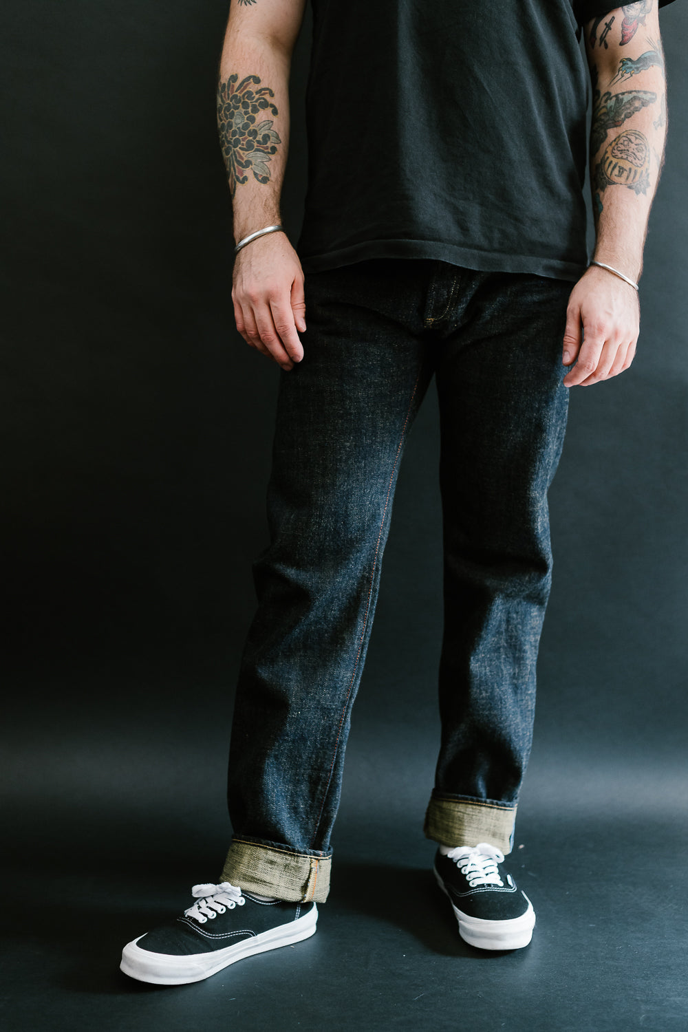 TNK102SA - 15oz SOGA Selvedge Slim Straight Fit - Indigo