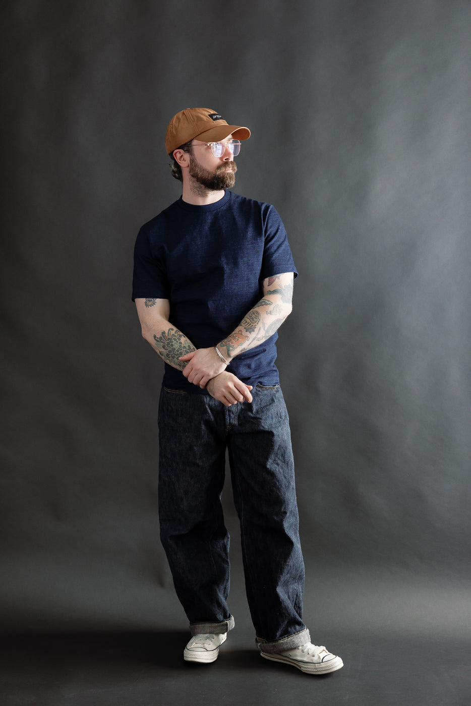 Shinkai Heavy T-Shirt - Indigo Dye