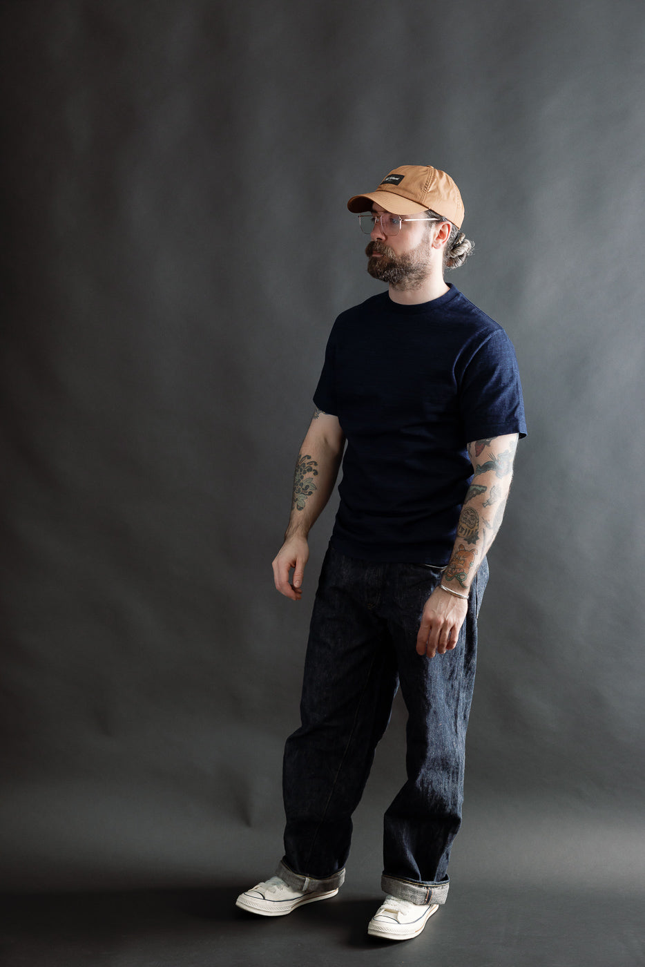 Shinkai Heavy T-Shirt - Indigo Dye