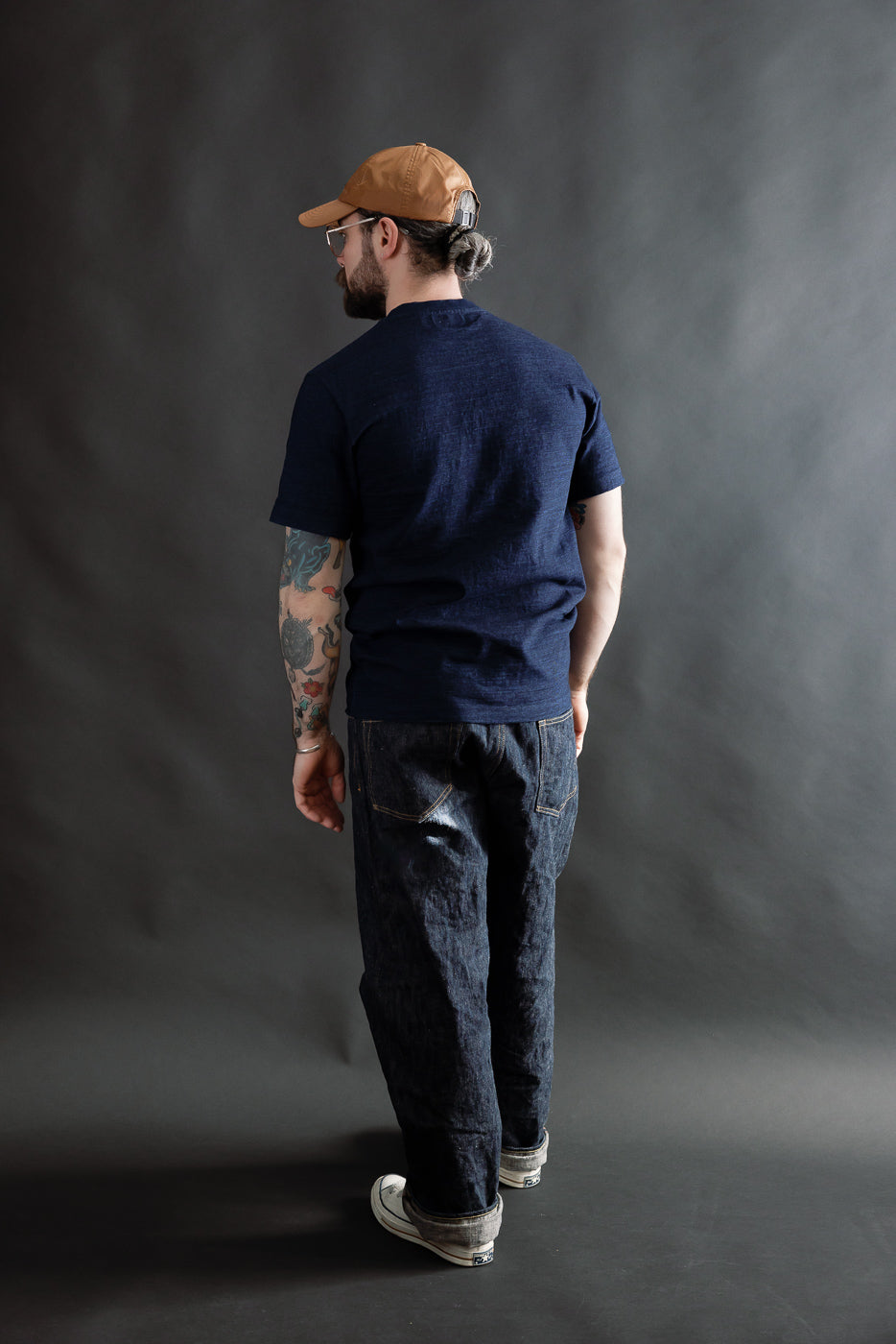Shinkai Heavy T-Shirt - Indigo Dye