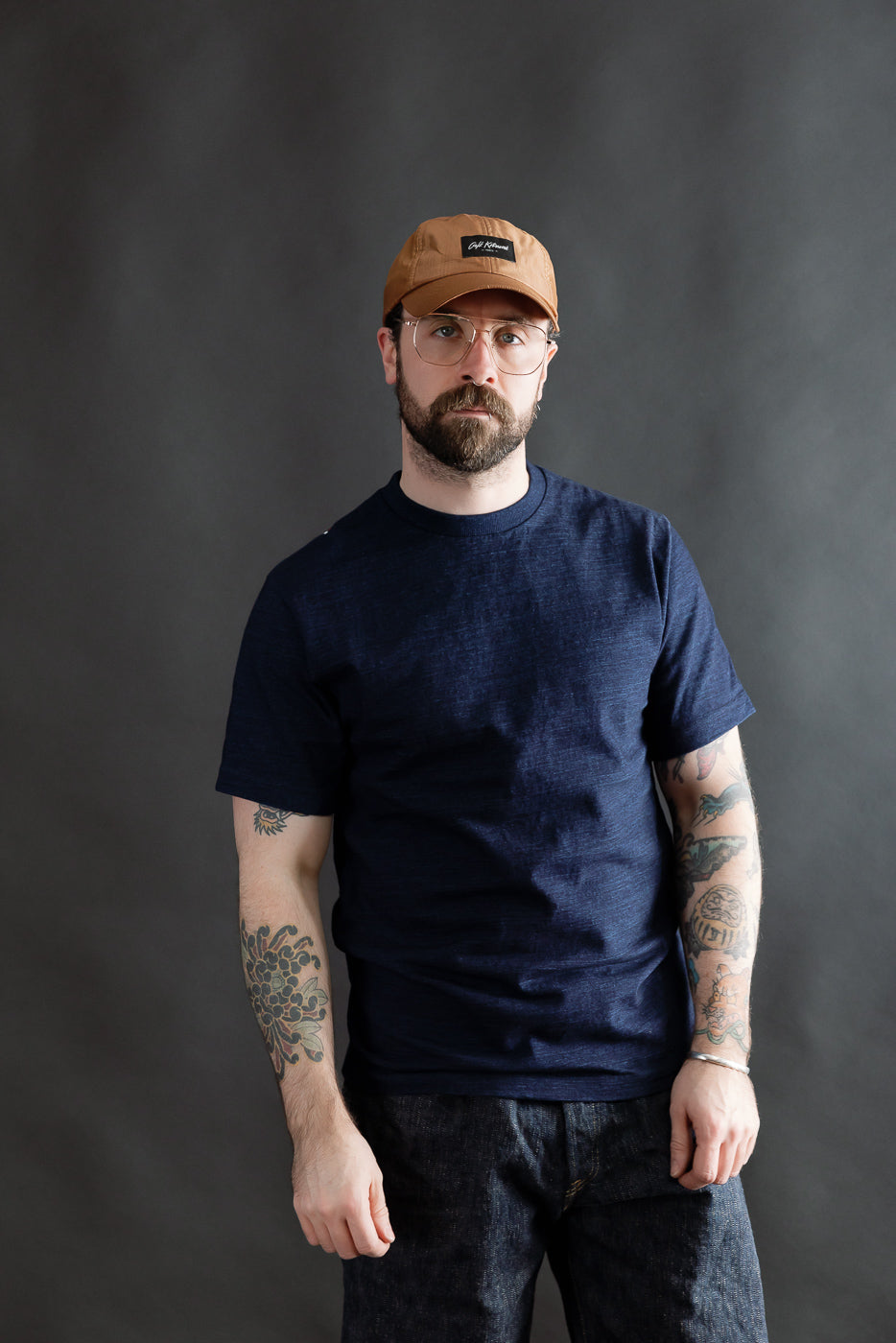 Shinkai Heavy T-Shirt - Indigo Dye