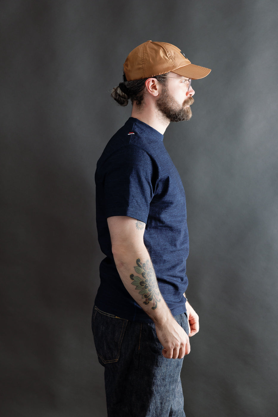 Shinkai Heavy T-Shirt - Indigo Dye