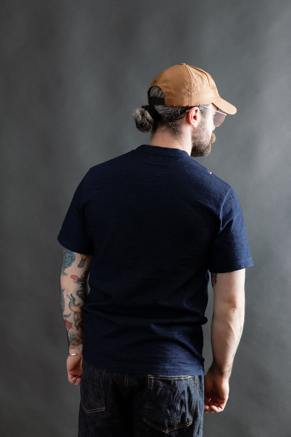 Shinkai Heavy T-Shirt - Indigo Dye