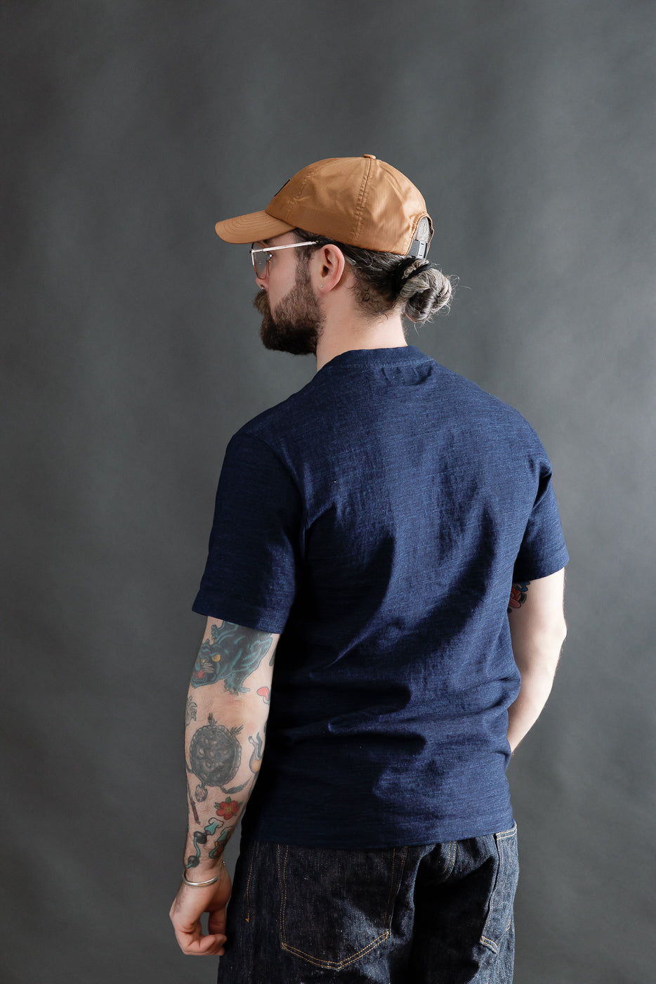 Shinkai Heavy T-Shirt - Indigo Dye