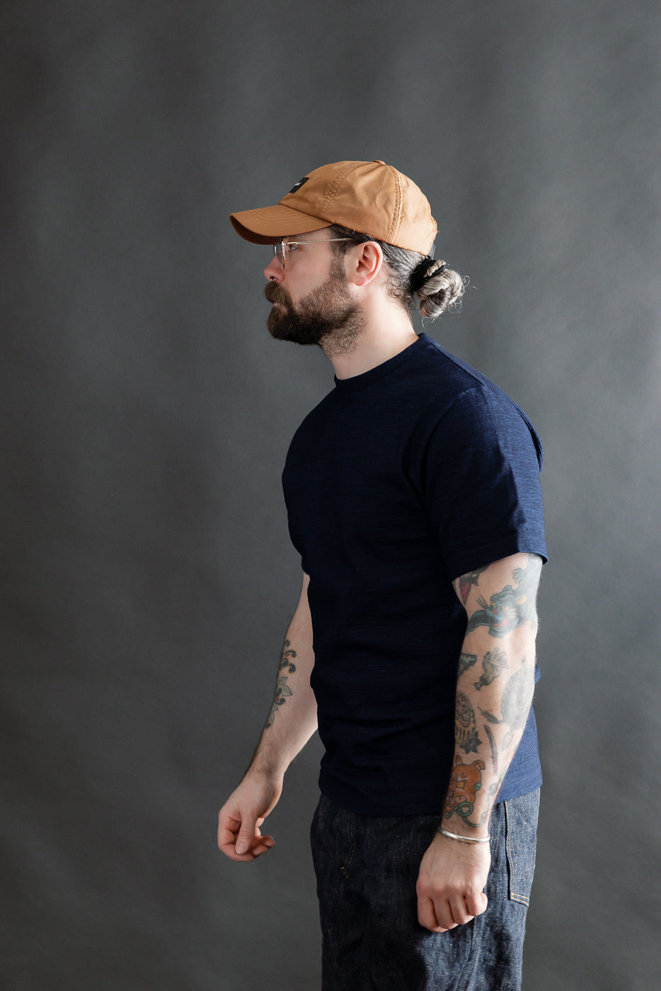 Shinkai Heavy T-Shirt - Indigo Dye