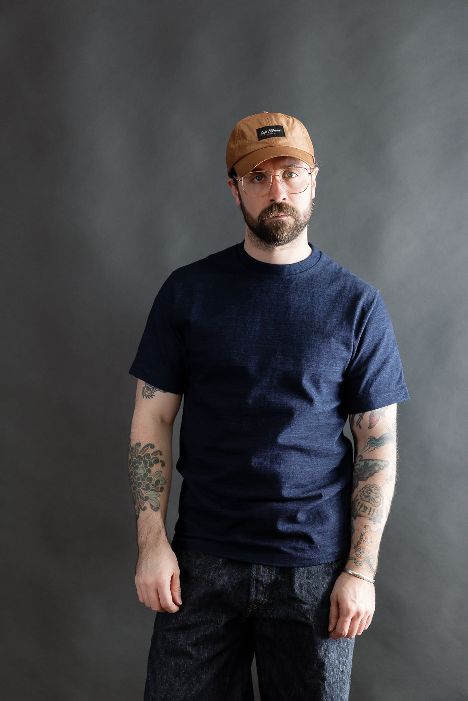 Shinkai Heavy T-Shirt - Indigo Dye
