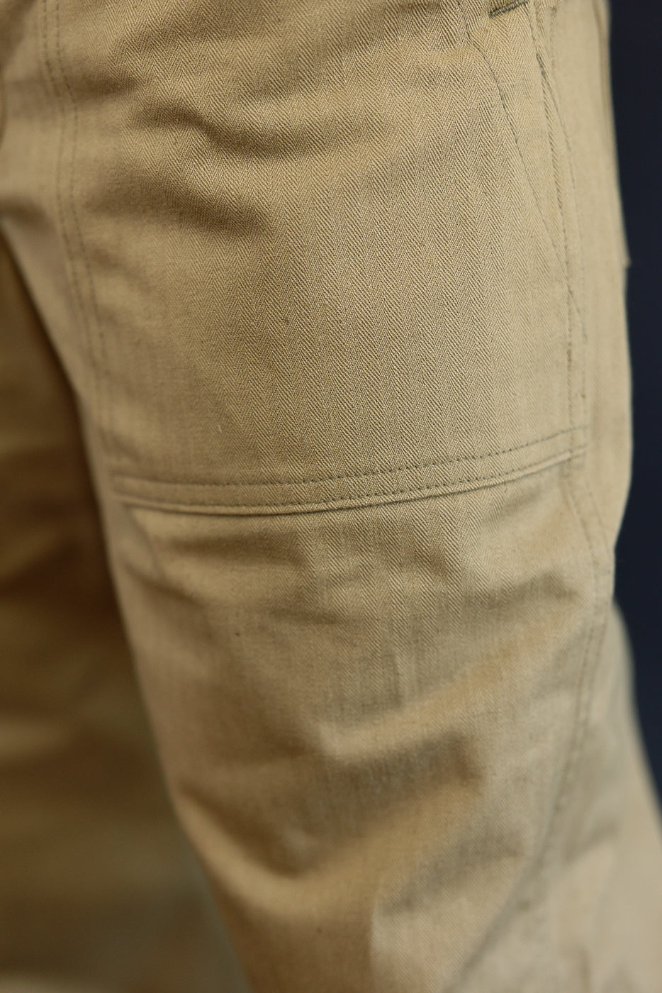 Lot 1086 - HBT Military Pants - OD Green | Dant