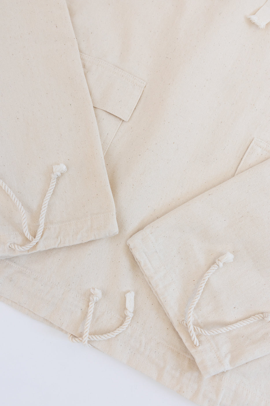 Lot 2233 - 1940's WWII Gunner Deck Smock  - Ecru