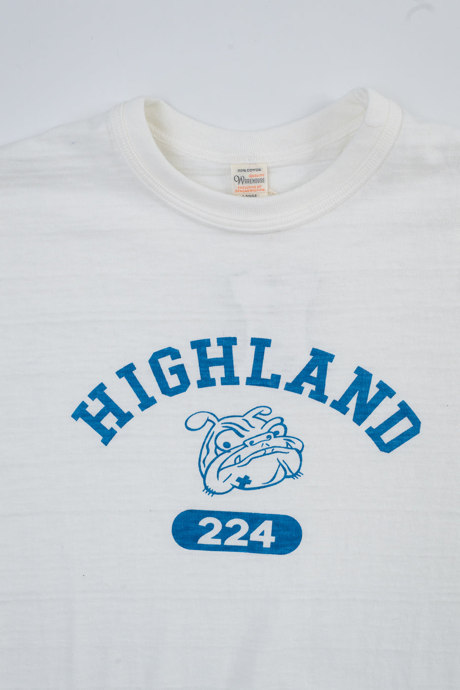 Lot 4601 - Highland Print T-Shirt - Off White, Blue