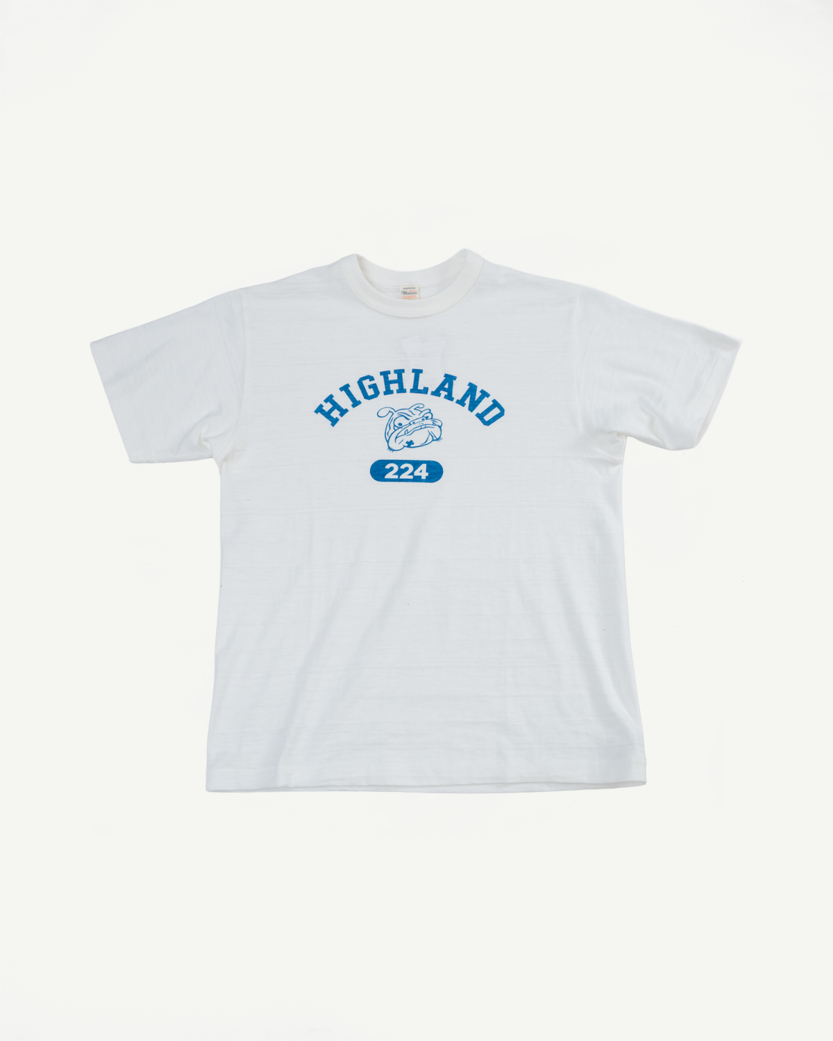 Lot 4601 - Highland Print T-Shirt - Off White, Blue