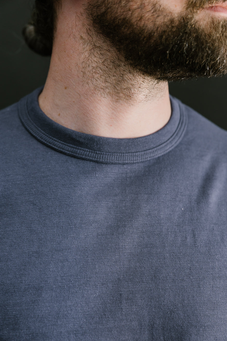 Lot 4601 - Slubby Cotton T-Shirt - Eggplant