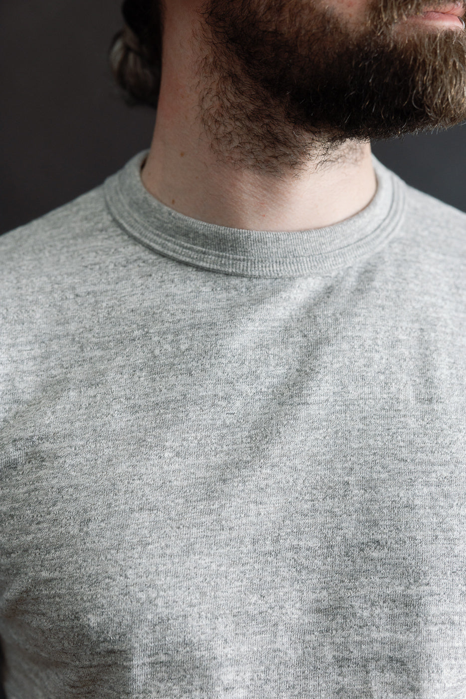 Close-up of male model, 5'9