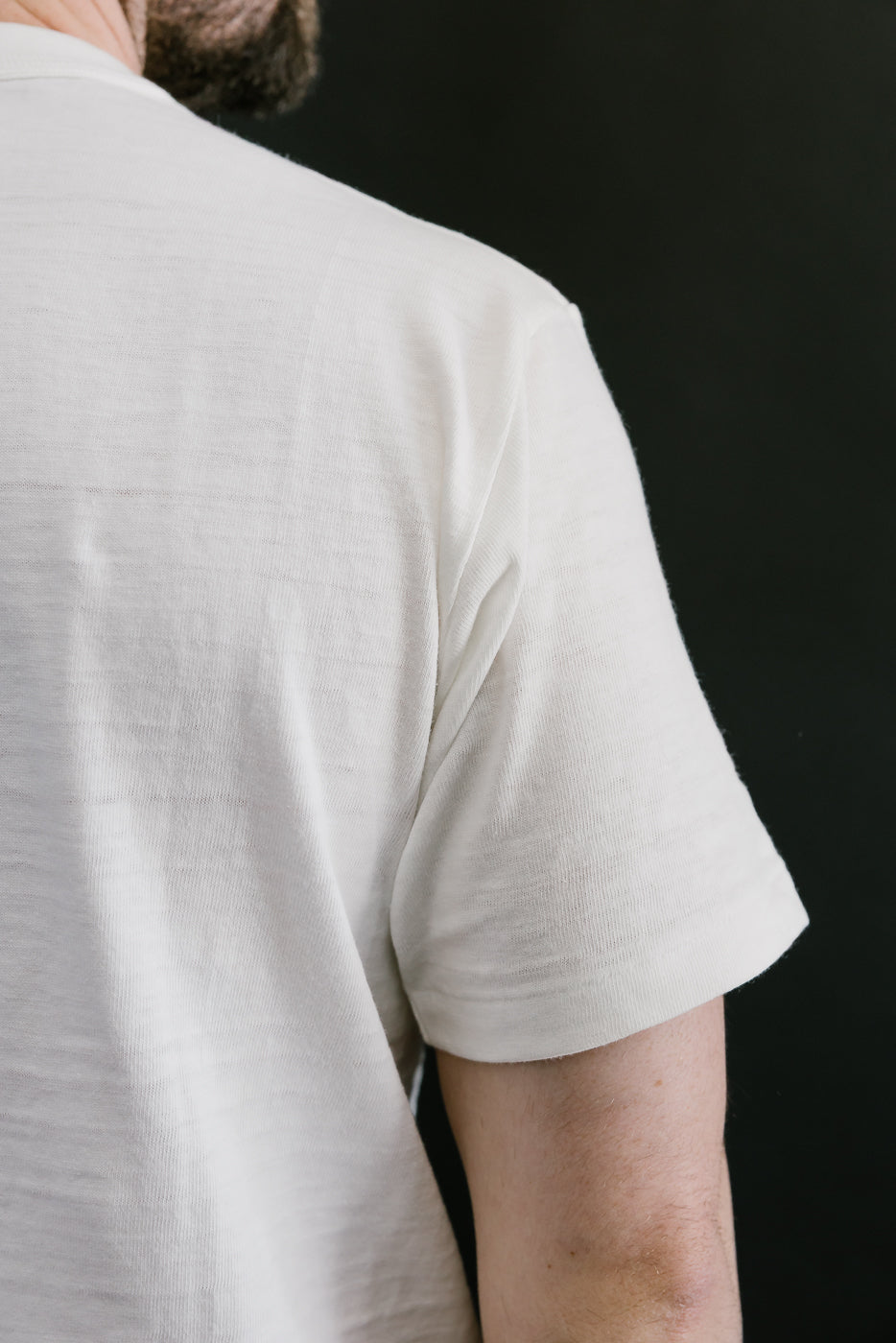 Lot 4601 - Slubby Cotton T-Shirt - Off White