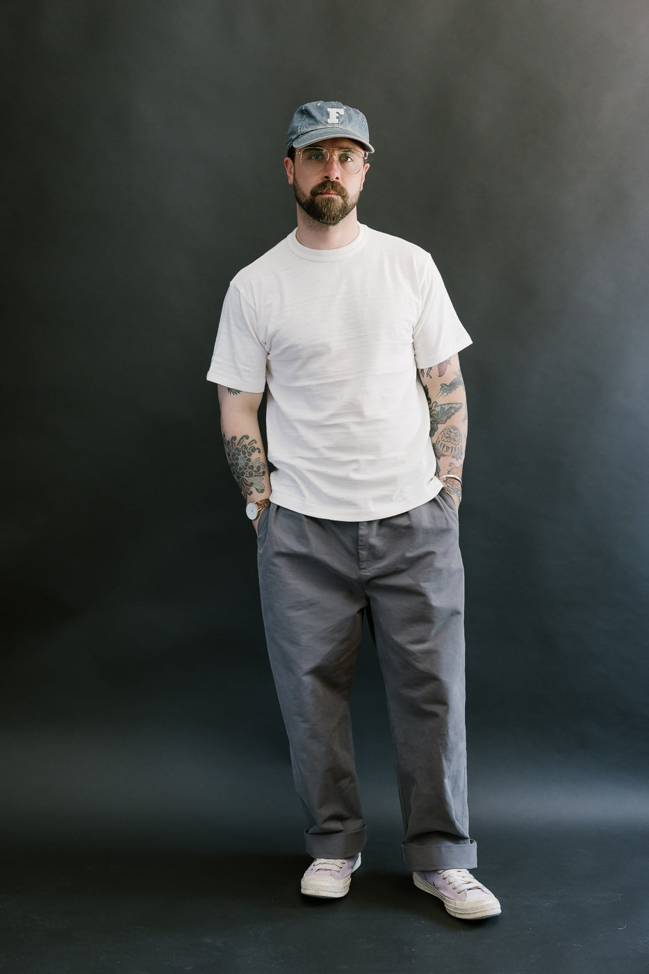 Lot 4601 - Slubby Cotton T-Shirt - Off White