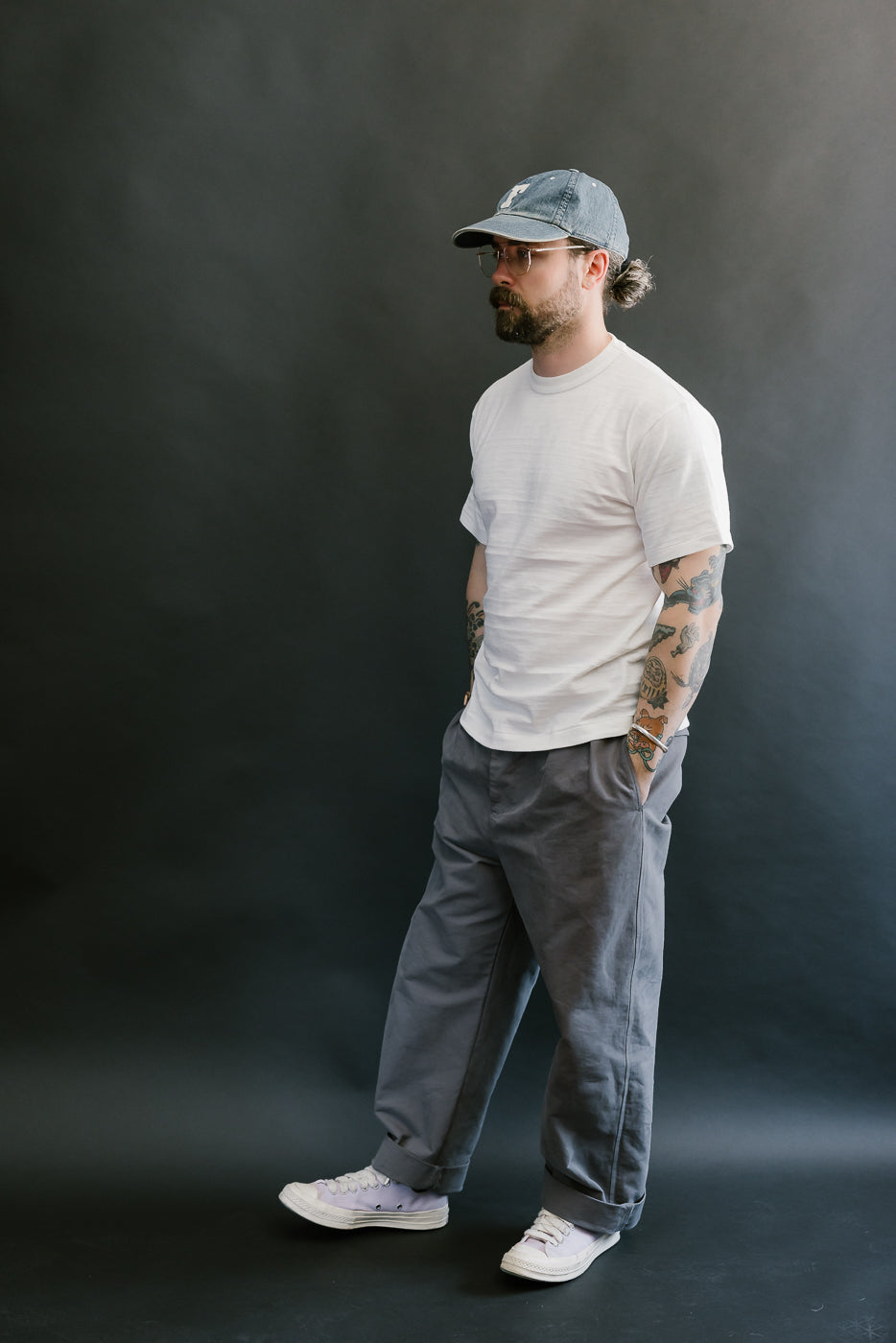 Lot 4601 - Slubby Cotton T-Shirt - Off White