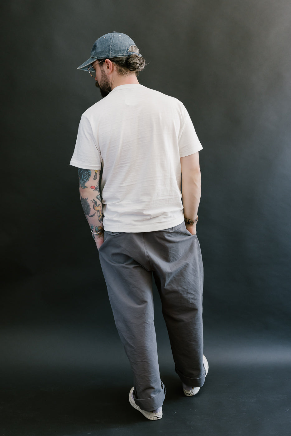Lot 4601 - Slubby Cotton T-Shirt - Off White