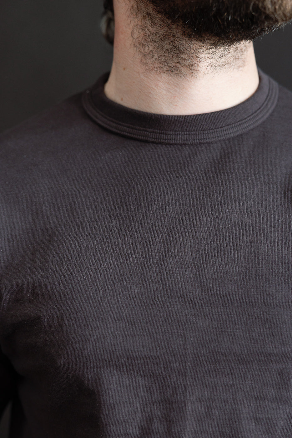 Close-up of male model, 5'9