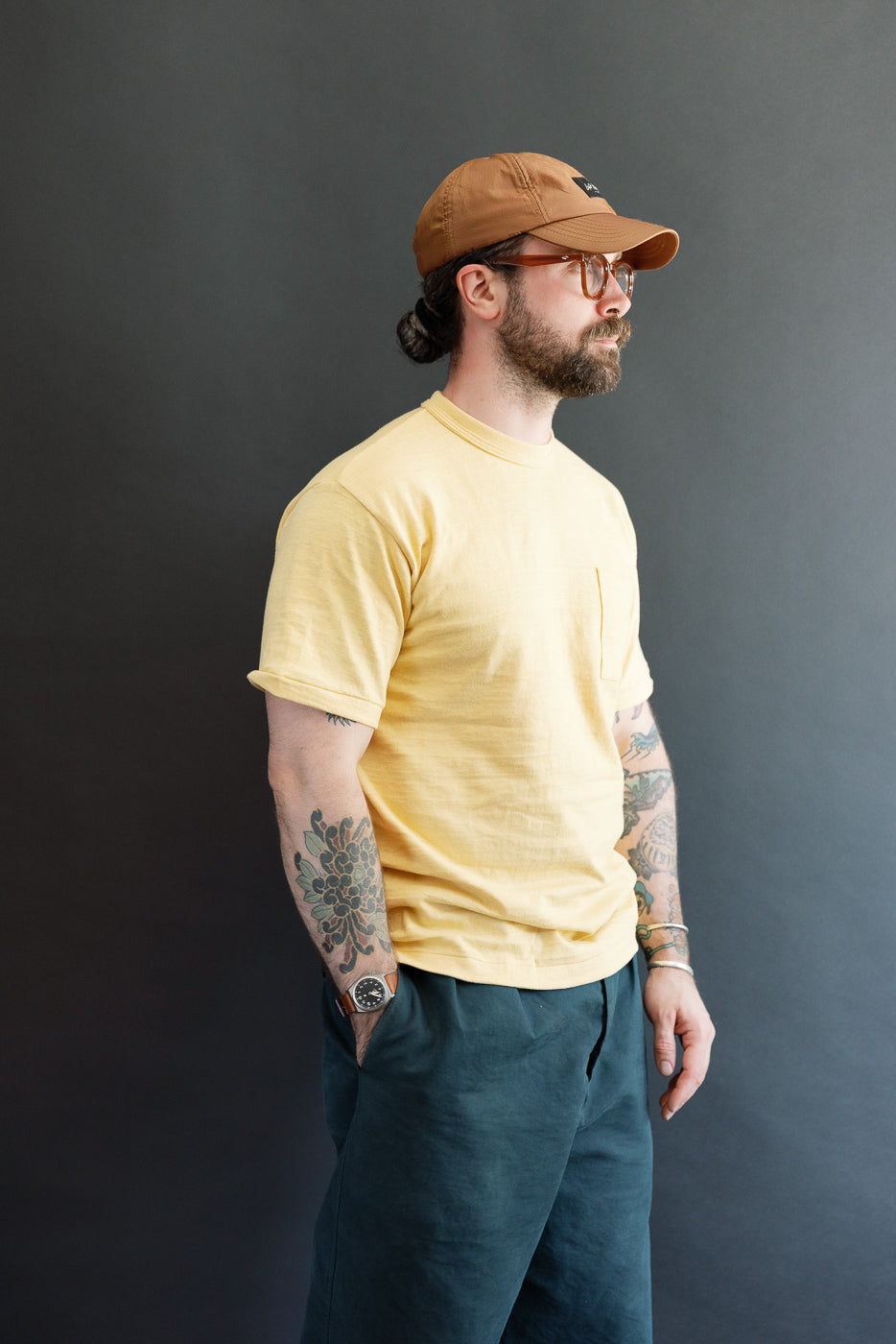 Profile view of a 5'9