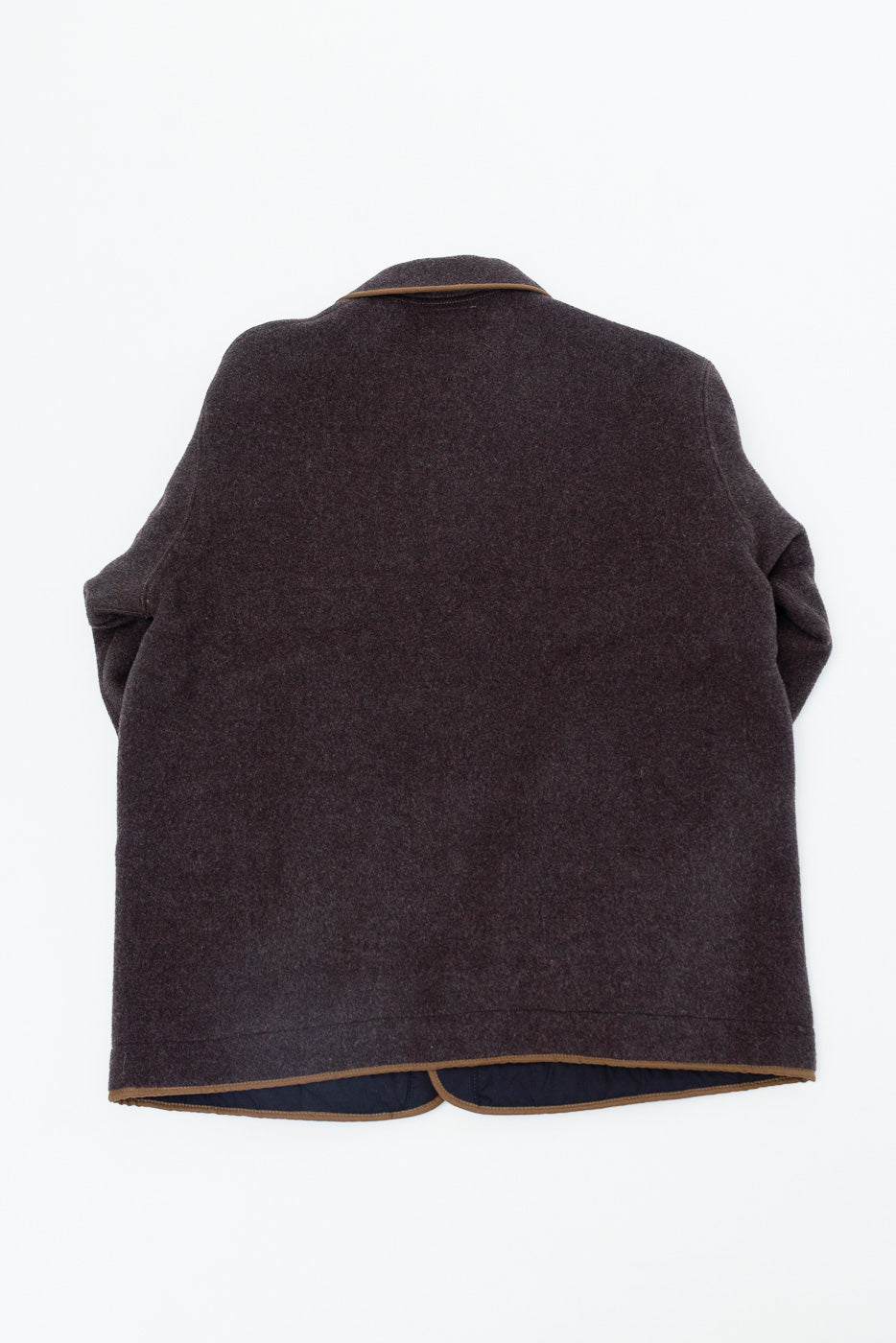 JG-46 - Fleece Beach Jacket - Dark Brown | Dant