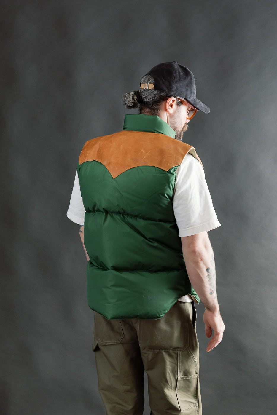 Lot 2234 - Rocky Mountain x Warehouse Nylon Down Vest - Bottle