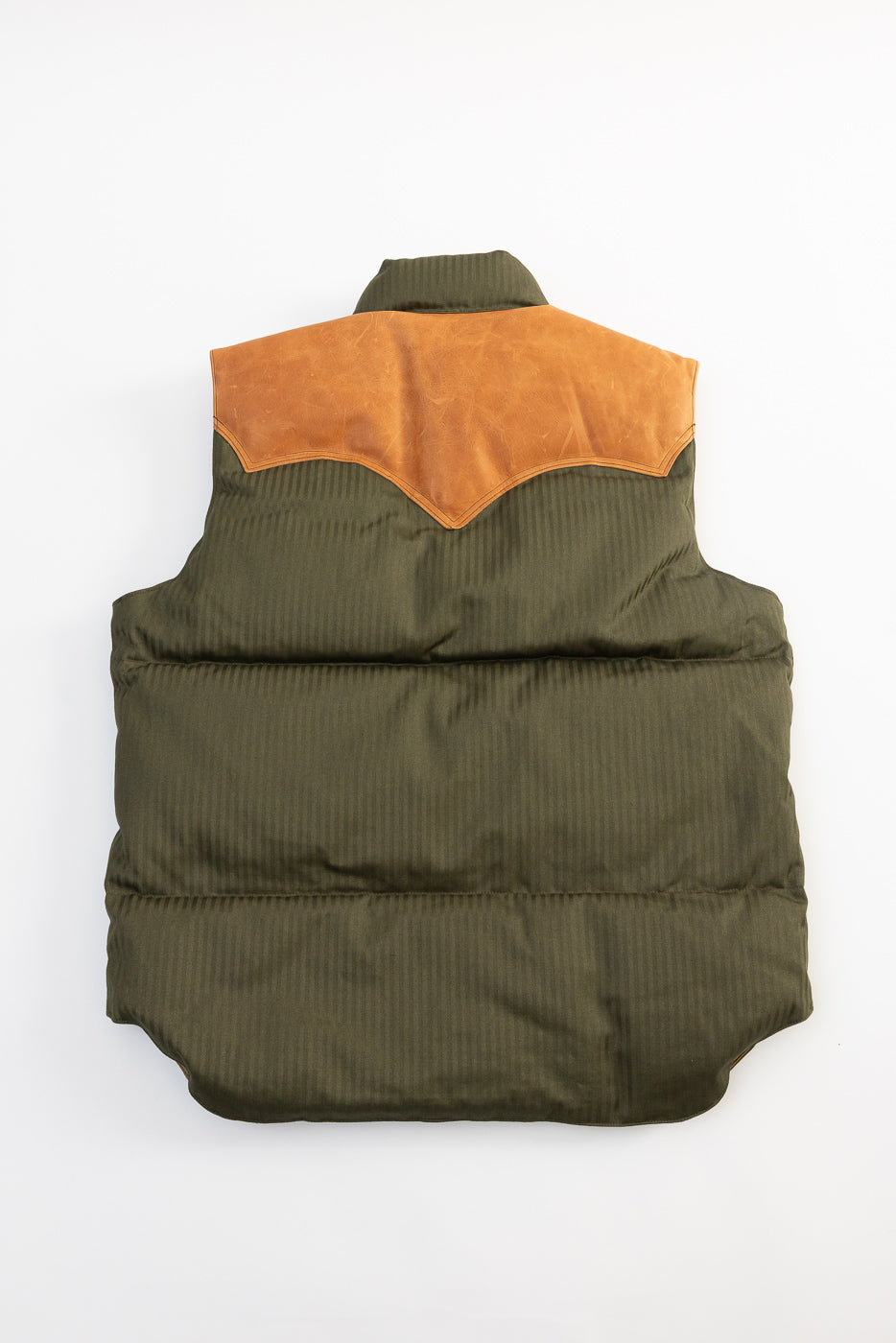 Lot 2236 - Rocky Mountain x Warehouse HBT Down Vest - OD Green | Dant