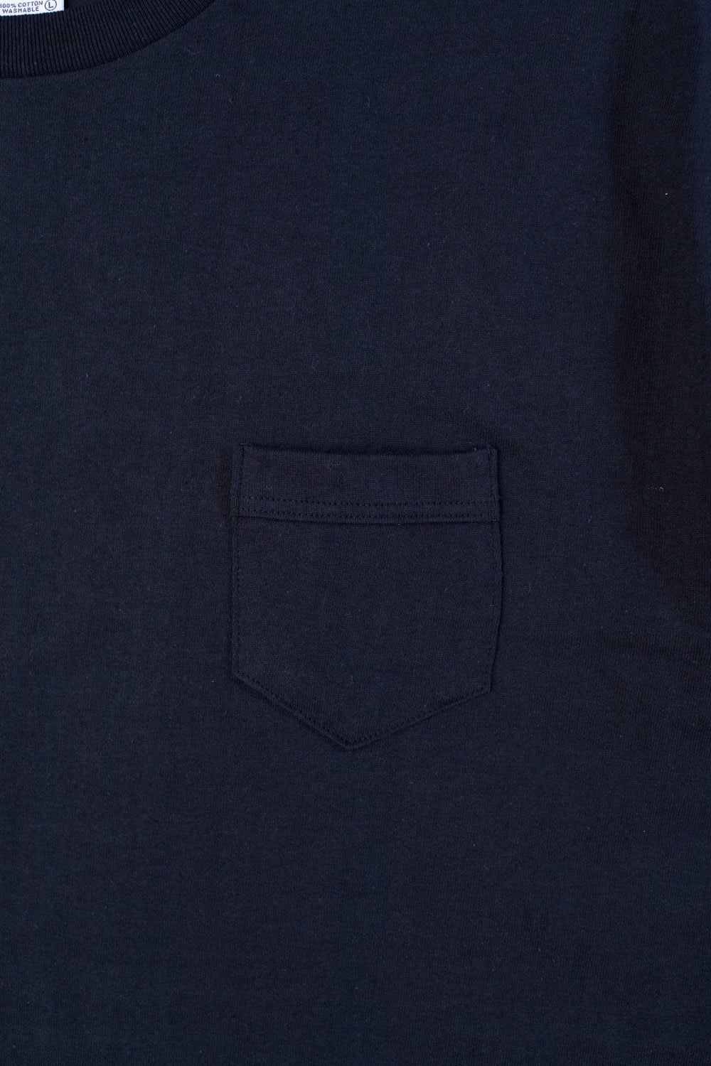 Lot 263 - DENIME - Crew Neck Pocket Tee - Black