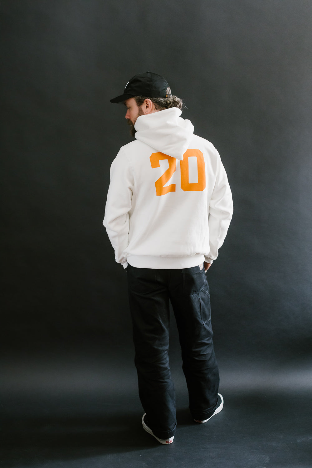 Lot 484 Heavyweight Hooded Sweatshirt No. 20 Off White Dant