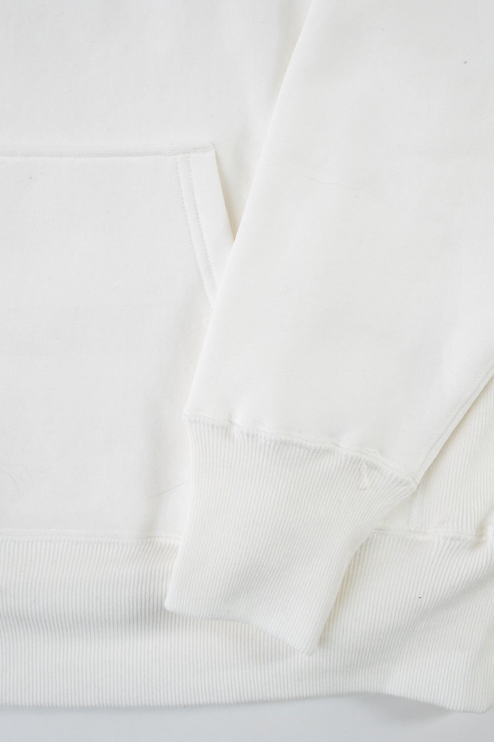 Lot 484 - Heavyweight Hooded Sweatshirt No. 20 - Off White