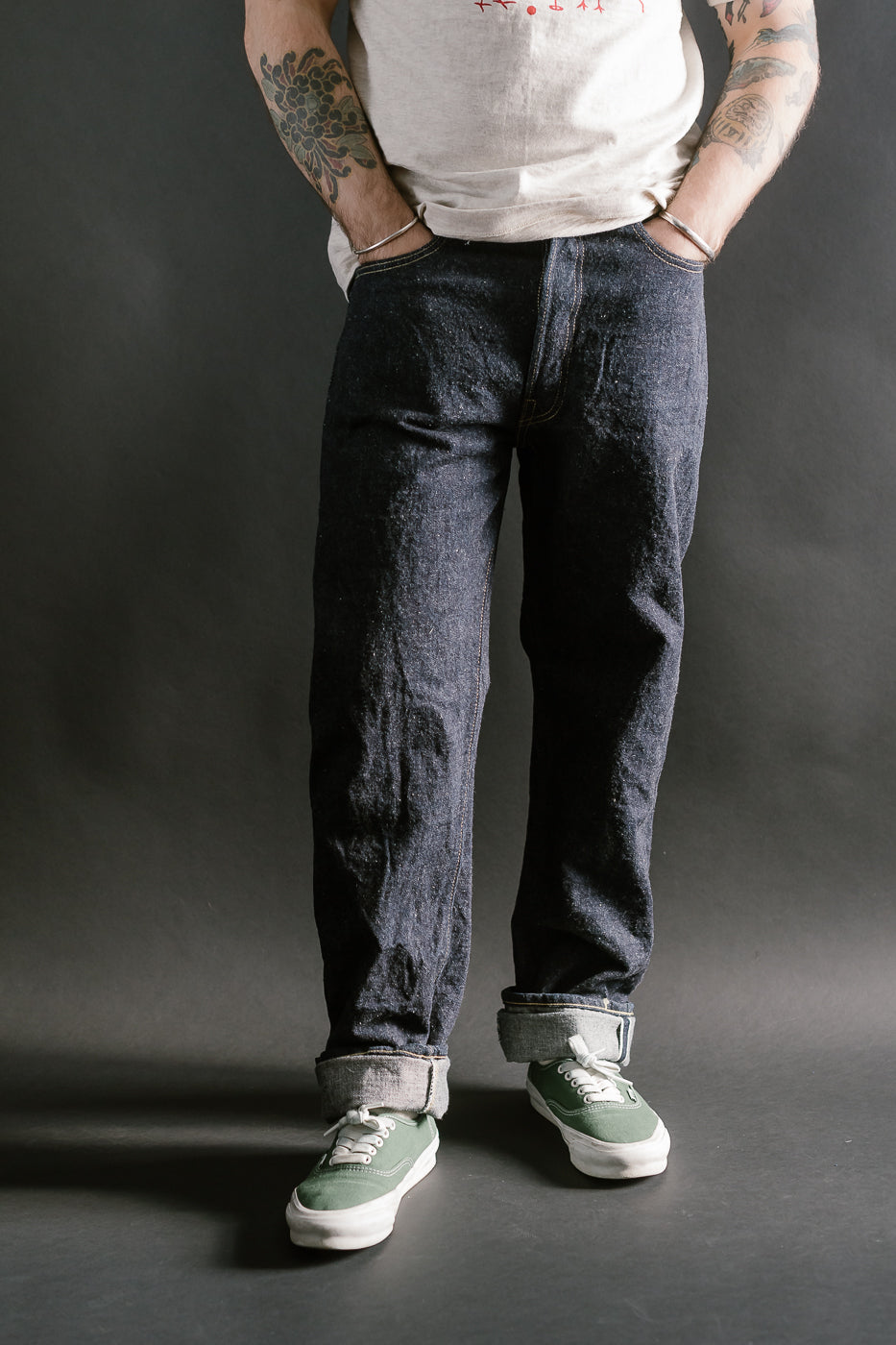 Lot DDS1003XX - 14.5oz 1944 New Model One-Wash Selvedge Denim - Indigo