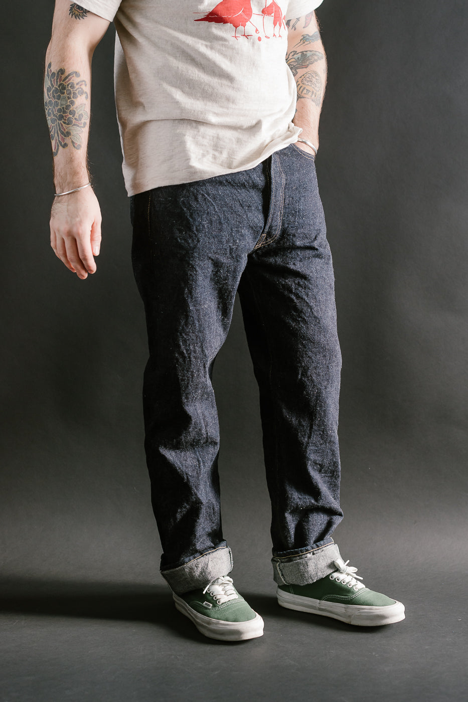 Lot DDS1003XX - 14.5oz 1944 New Model One-Wash Selvedge Denim - Indigo