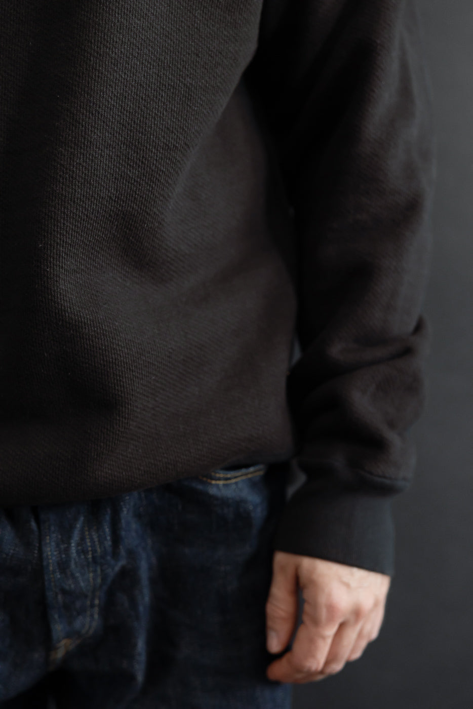Close-up of male model (5'9