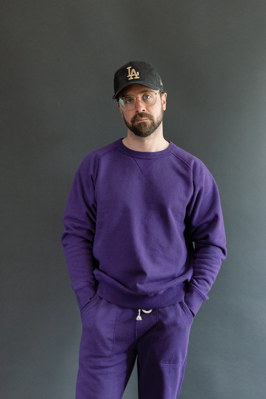 TODAYFUL - TODAYFUL ラグランスウェット パープル Pullover Crewneck - Super Looper French Terry - Purple | Dant