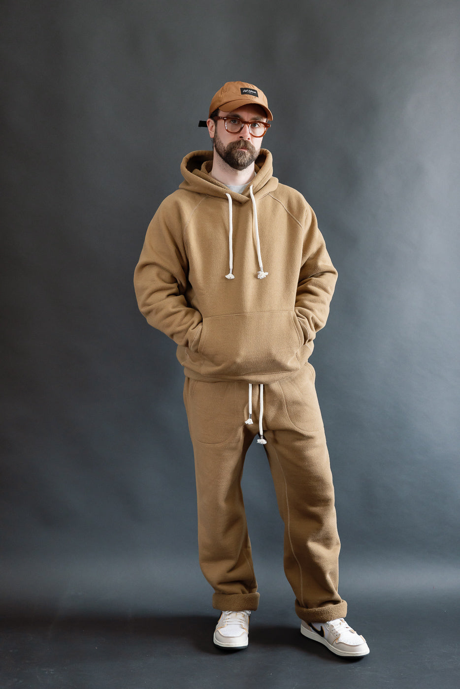 Pullover Hoodie - Double Heavyweight French Terry - Dune | Dant