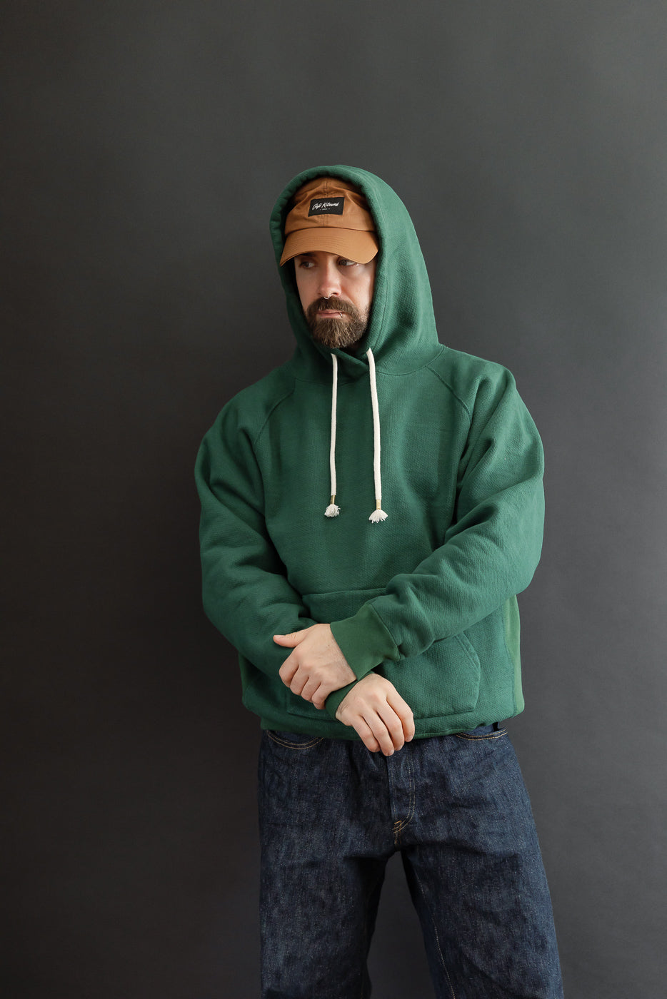 Full body front view of a 5'9