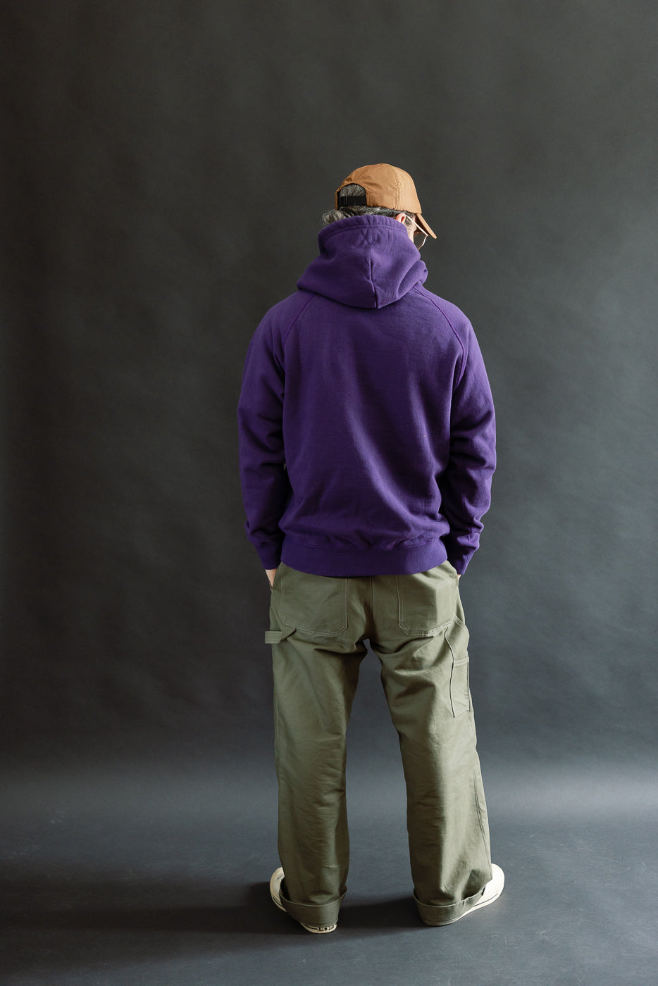 Pullover Hoodie - Super Looper French Terry - Purple | Dant