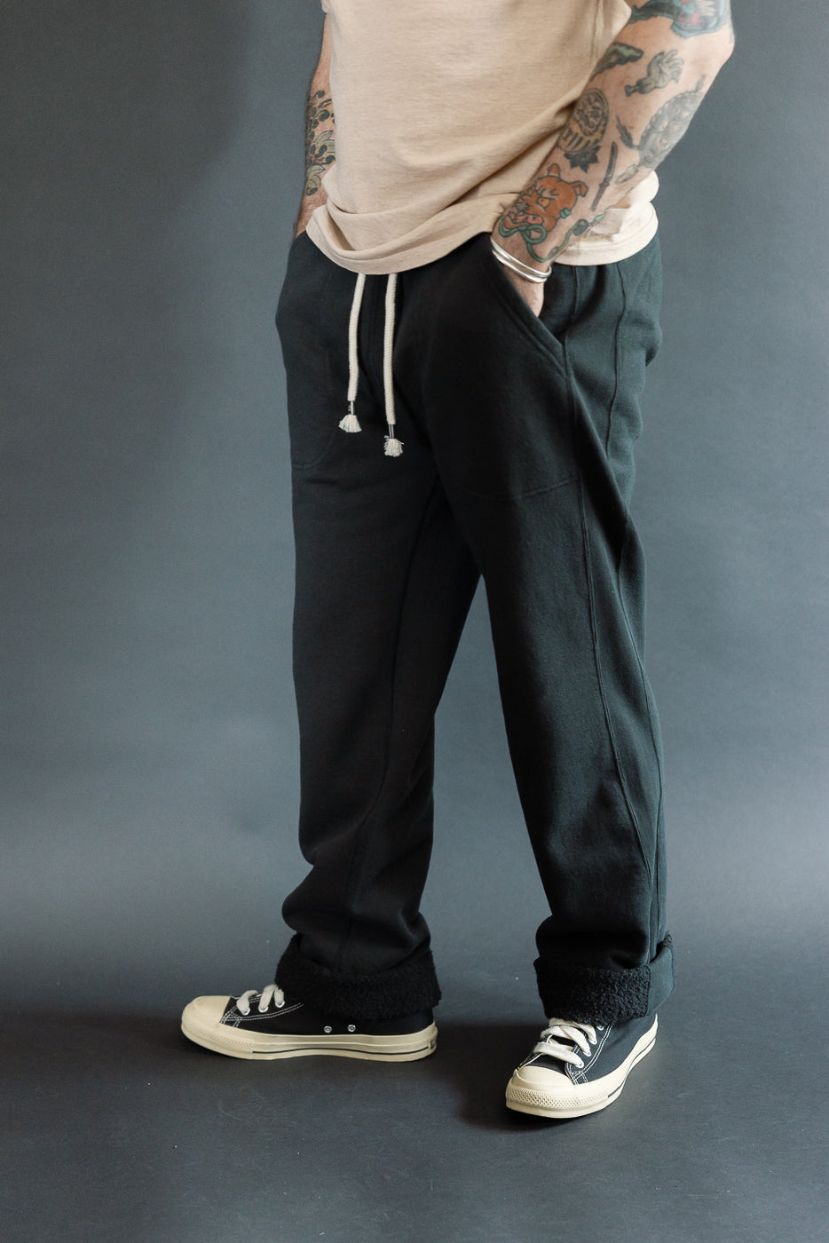 Sweatpants - Super Looper French Terry - Sumi | Dant
