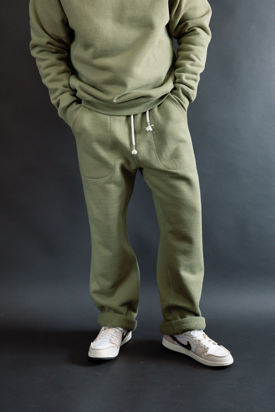 Sweatpant - Double Heavyweight French Terry - Sage | Dant