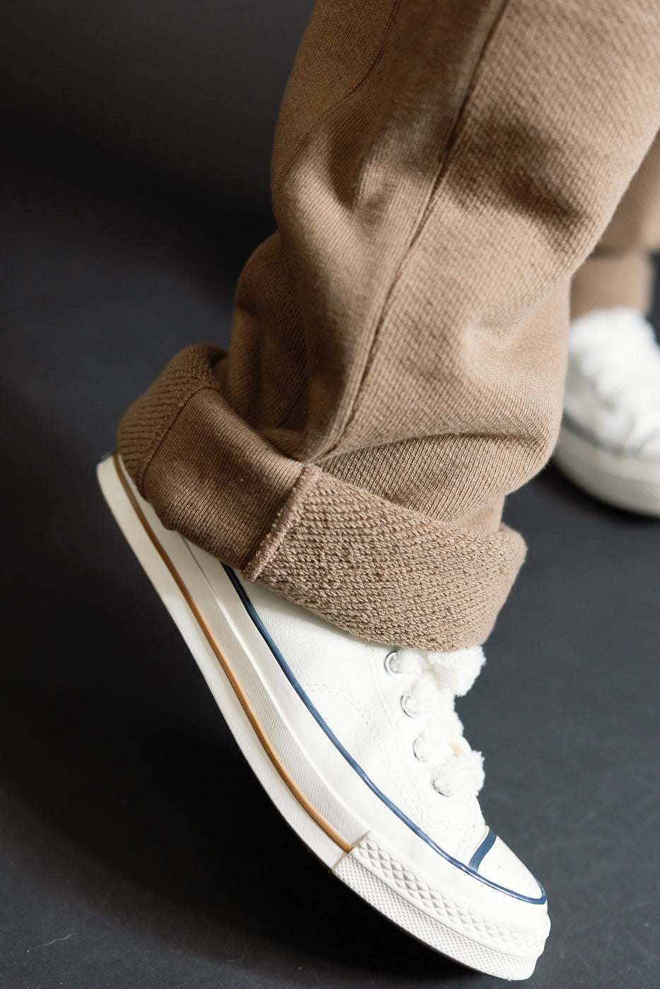Sweatpant - Iron Mordant Double Heavyweight French Terry Foxfibre® - Coyote 80